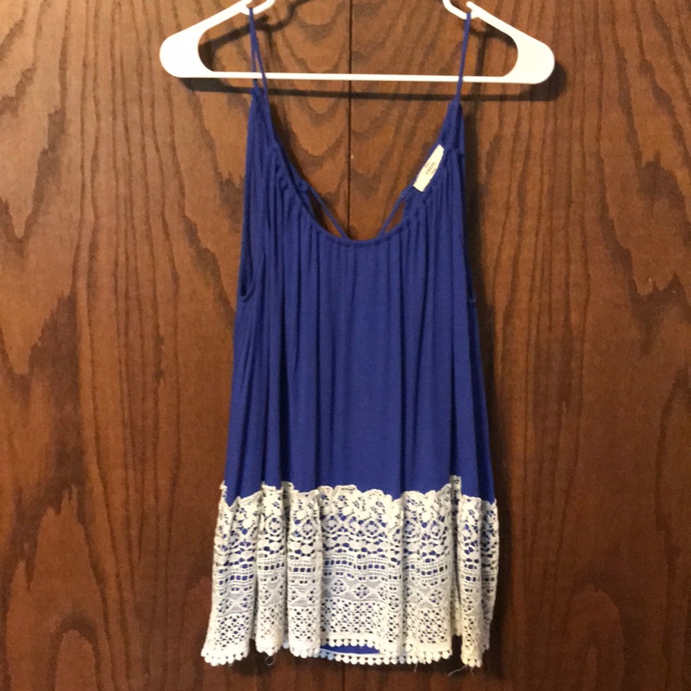 Blue Tank Top
